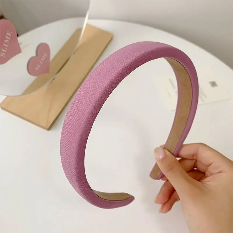 Candy Color Soft Hairband for Women