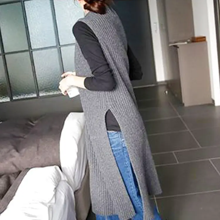 Women Knit Pullover Sweater Mairess Skirt Set - Image 6