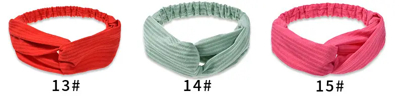 White Cross Knitted Hair Band for Women — feature 8
