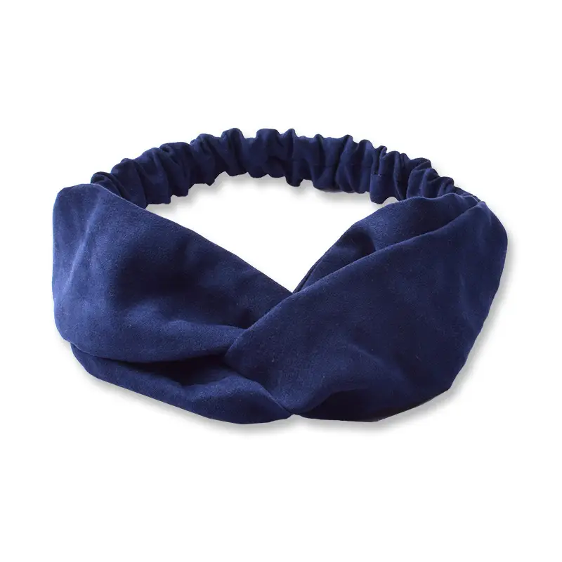 White Cross Knitted Hair Band for Women - Image 18