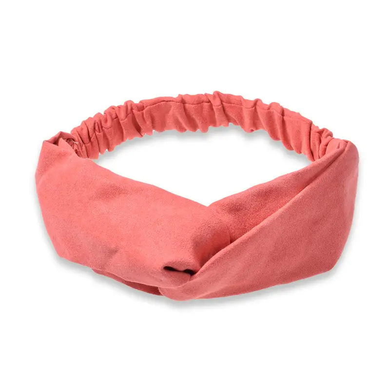 White Cross Knitted Hair Band for Women - Image 27