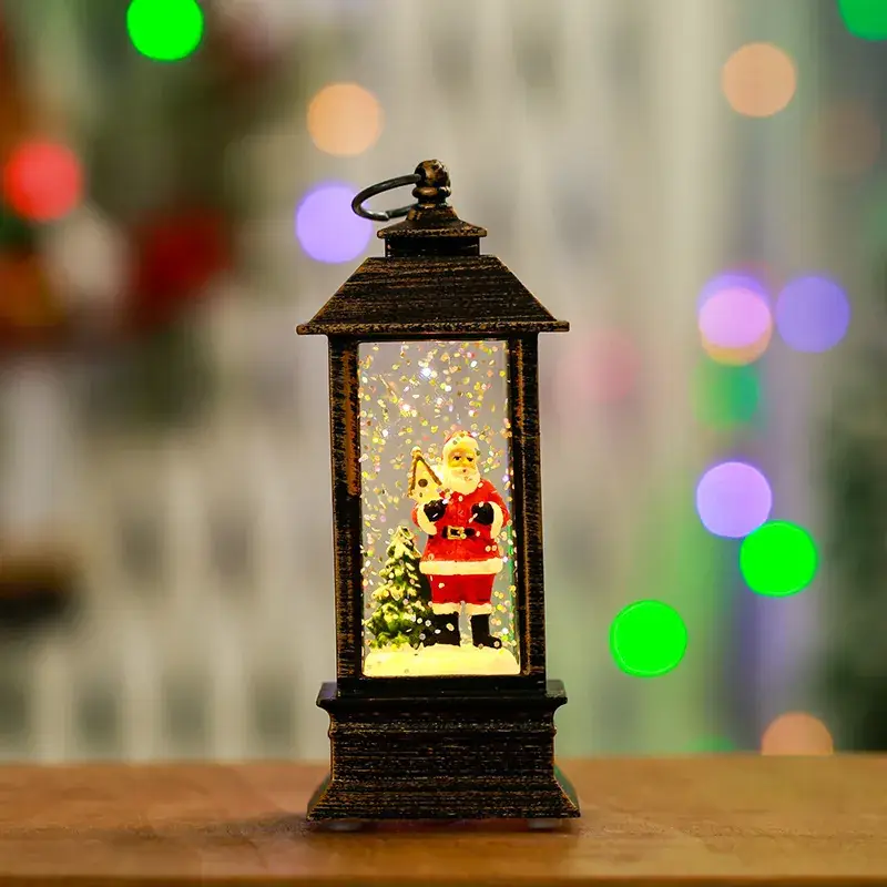 Christmas Santa Telephone Booth Lamp - Image 7