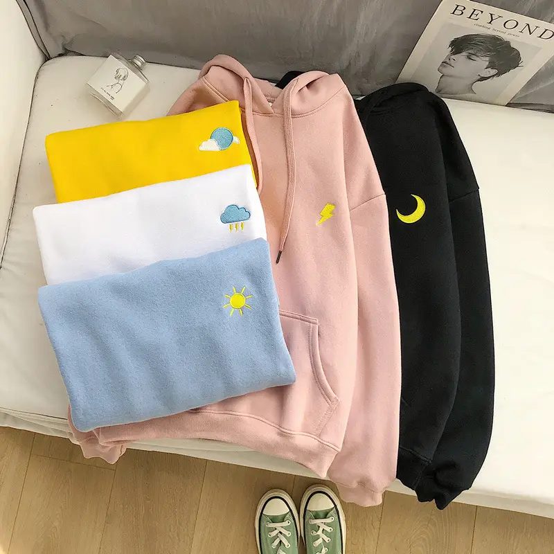 2021 New Hooded Hoodie Women Large Size Couple's Sweater - Image 7