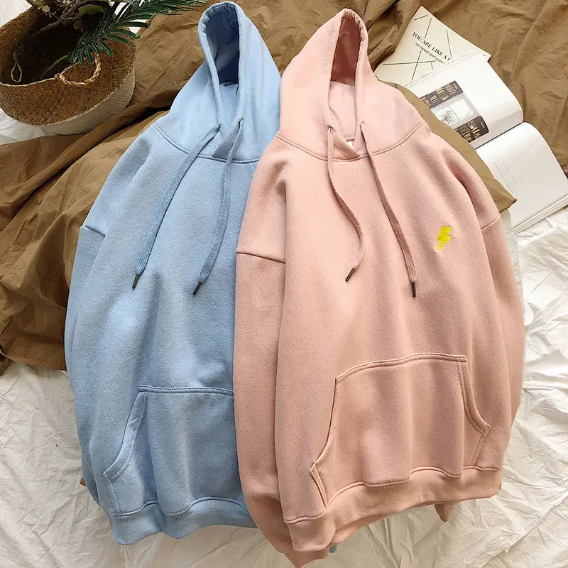 2021 New Hooded Hoodie Women Large Size Couple's Sweater - Image 2
