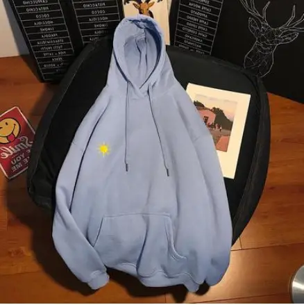 2021 New Hooded Hoodie Women Large Size Couple's Sweater - Image 5