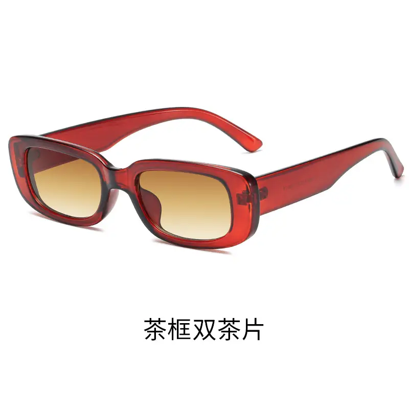 Orange Frame Jelly Sunglasses with Pink Lens 368 UV Protection