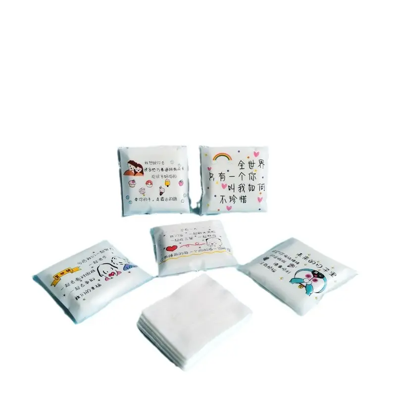 Wholesale Thin Makeup Remover Cotton Disposable Wet Compress Spa Tools 20 Bags - Image 6