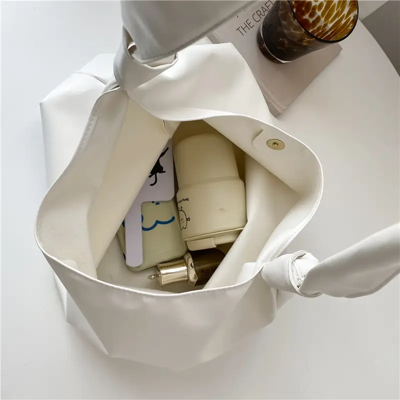 White Korean Style Shoulder Bag for Women
