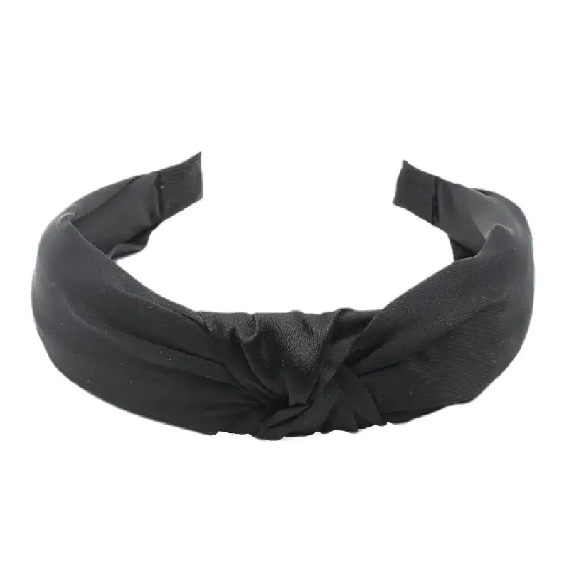 Purple Cross-Knotted Wide Bristle Headband for Women - Image 38