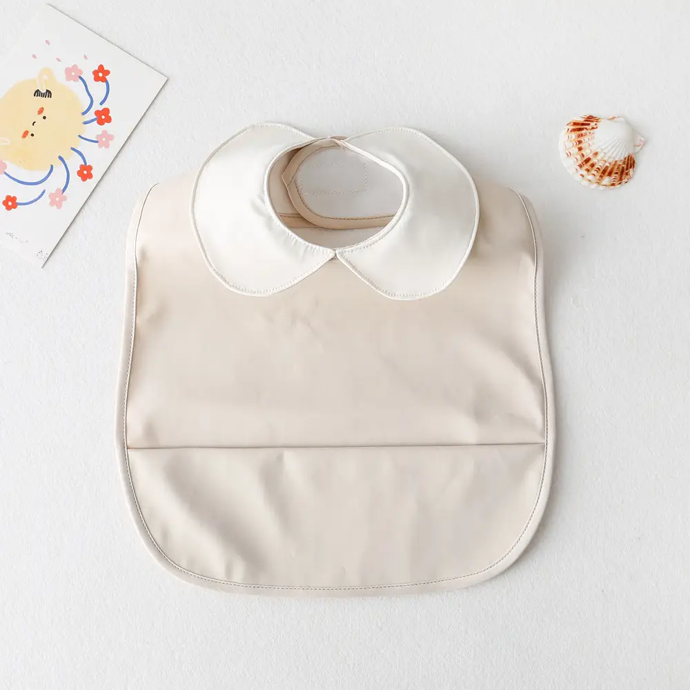 PU round neck-beige