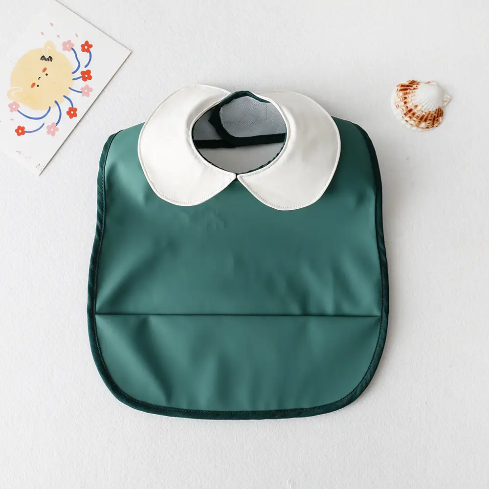 PU round neck-Christmas Green