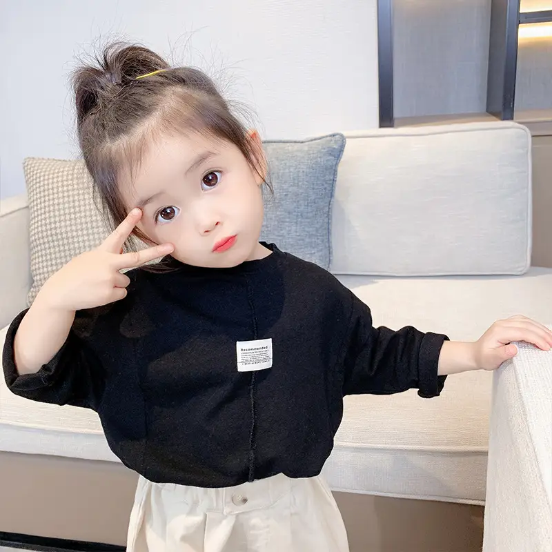 Girls Labeling T-Shirt Baggy Pants Casual Wear 2024 - Image 7