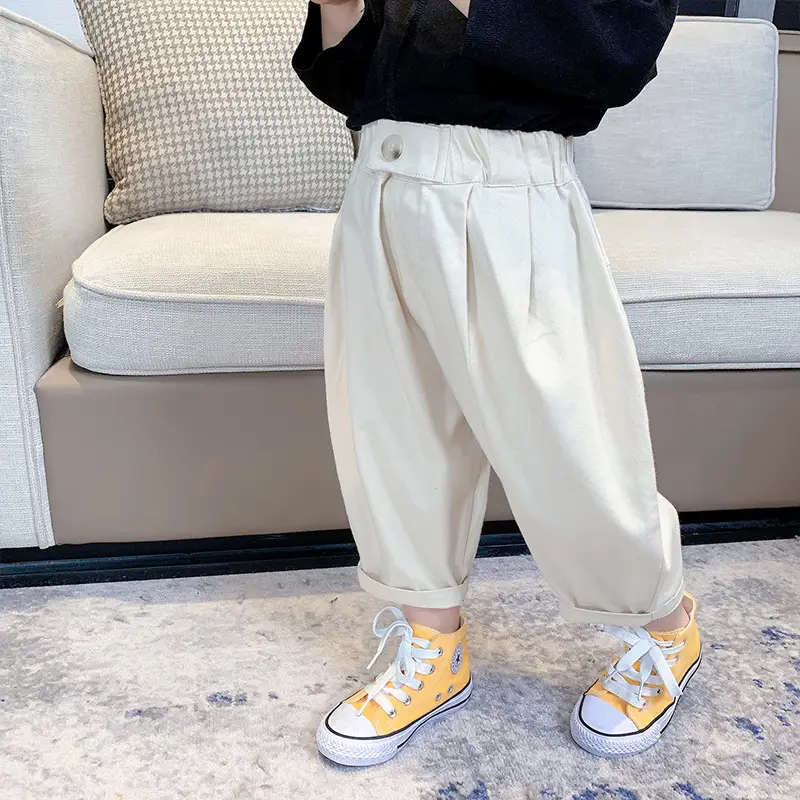 Girls Labeling T-Shirt Baggy Pants Casual Wear 2024 - Image 5