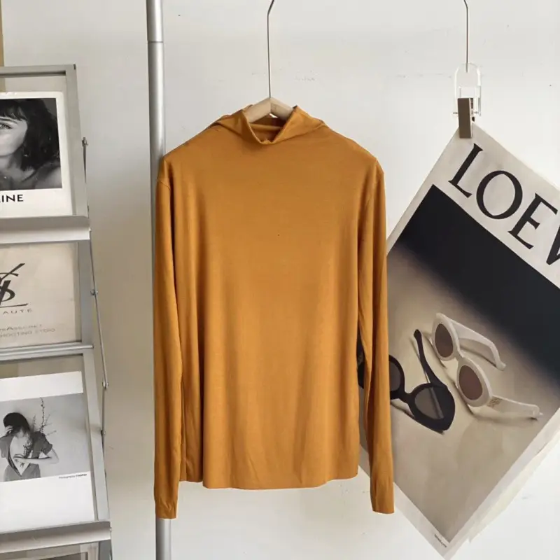 Women's Korean Style Slim Fit Collar Shirt for Autumn Winter - Image 5