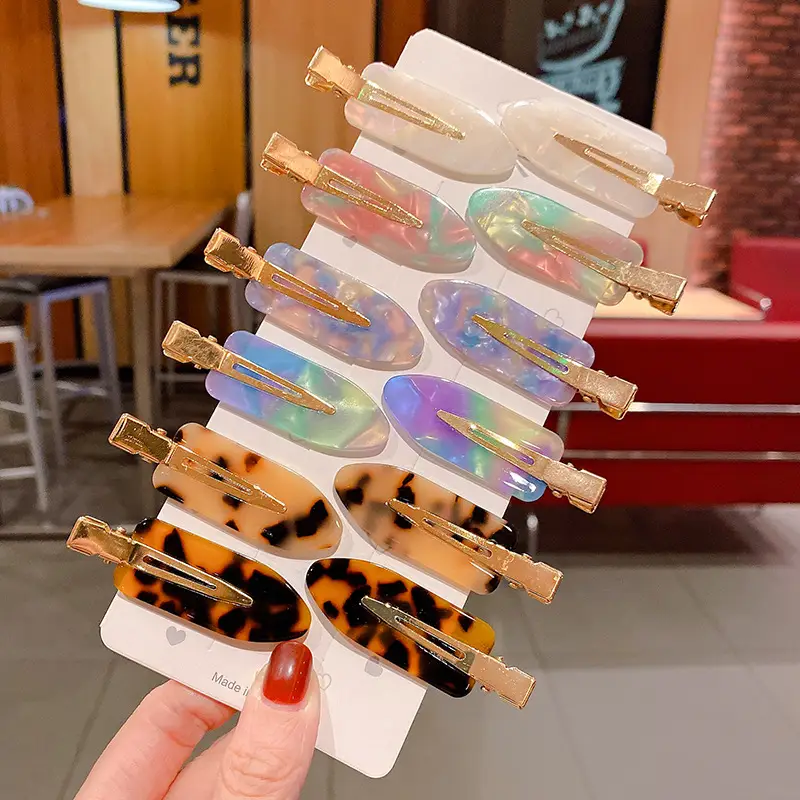 Korean Acetic Acid Seamless Hairpin Clips for Women - Image 4