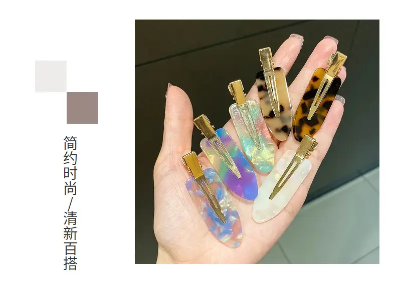 Korean Acetic Acid Seamless Hairpin Clips for Women — feature 37
