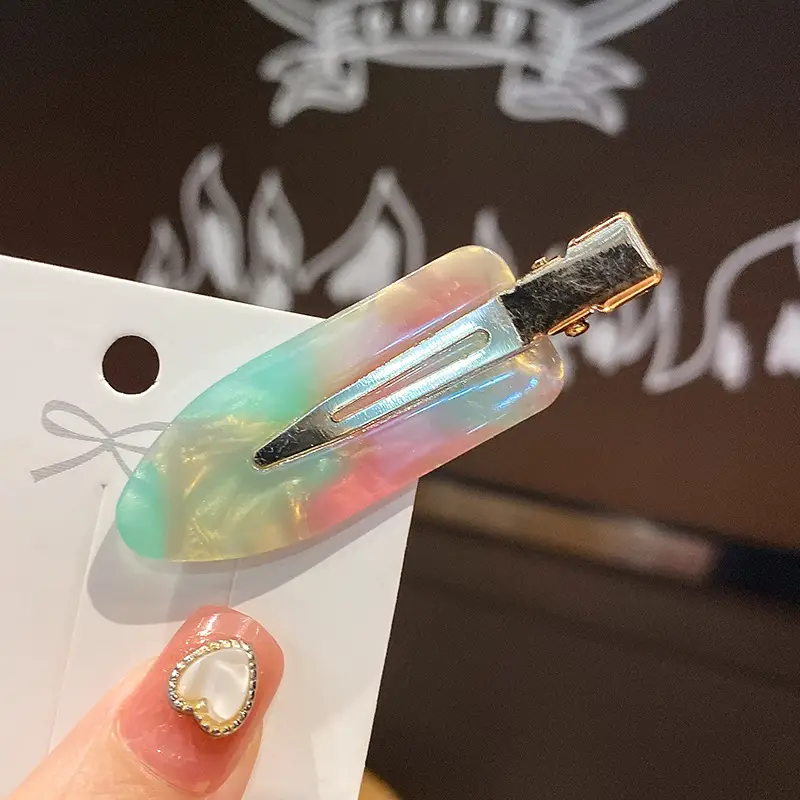 Korean Acetic Acid Seamless Hairpin Clips for Women - Image 2