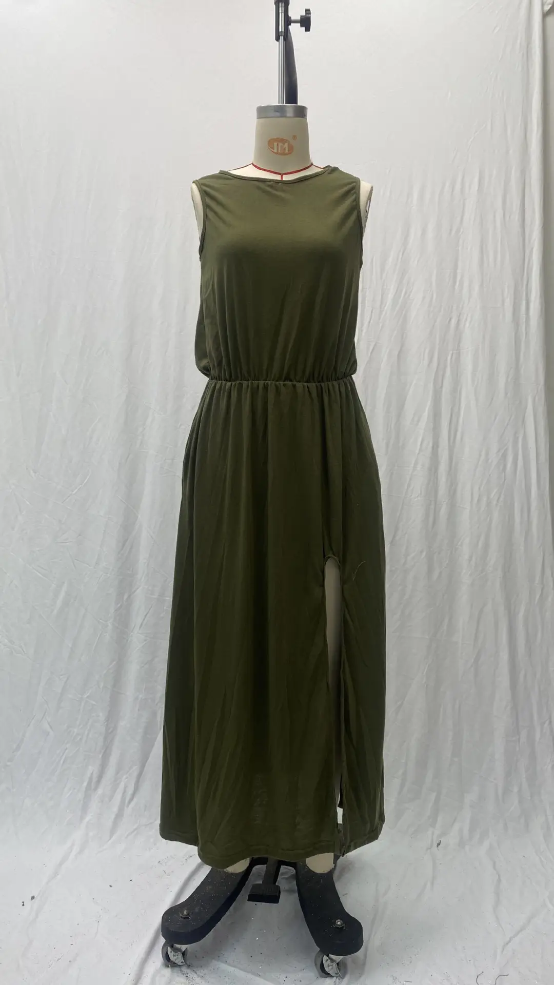 Black Sleeveless Slit Dress for Women Summer — feature 17