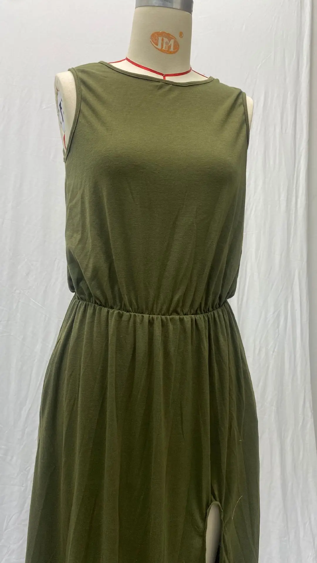 Black Sleeveless Slit Dress for Women Summer — feature 21