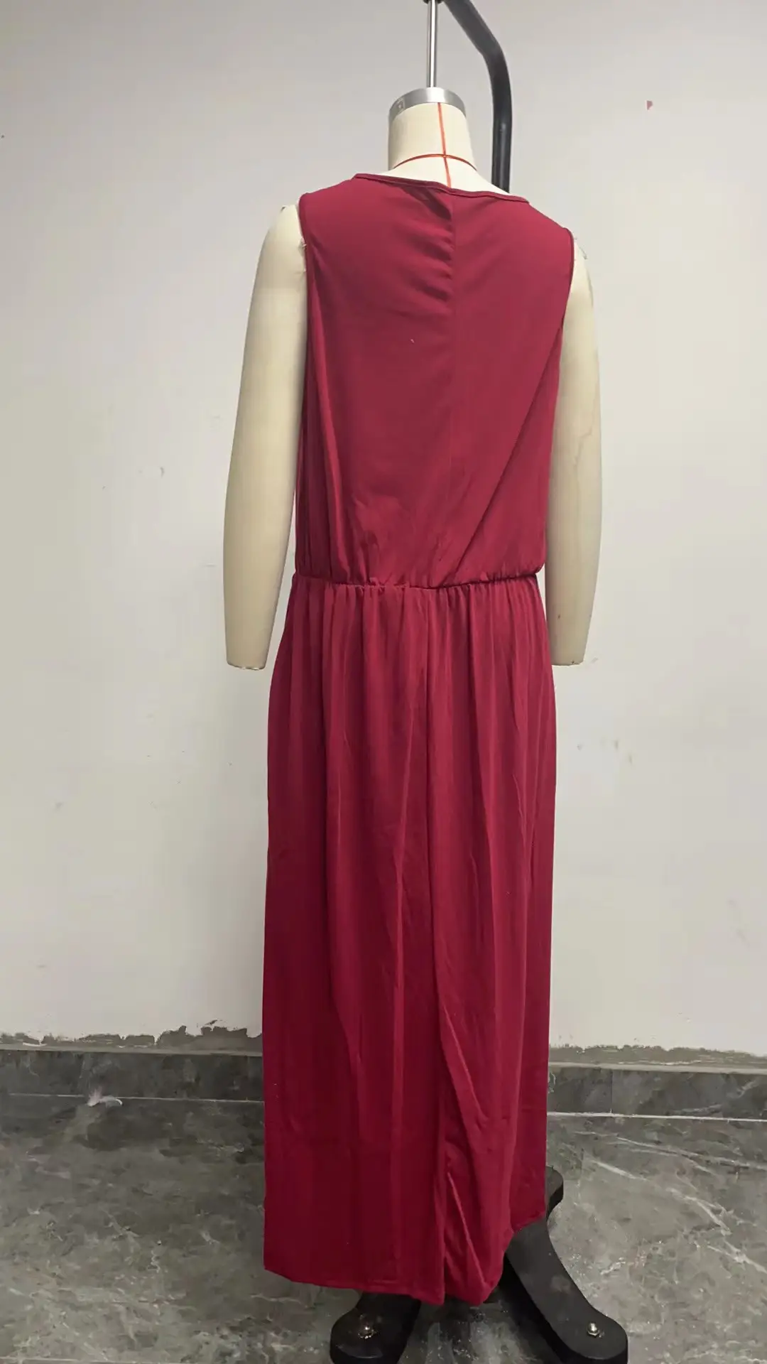 Black Sleeveless Slit Dress for Women Summer — feature 23