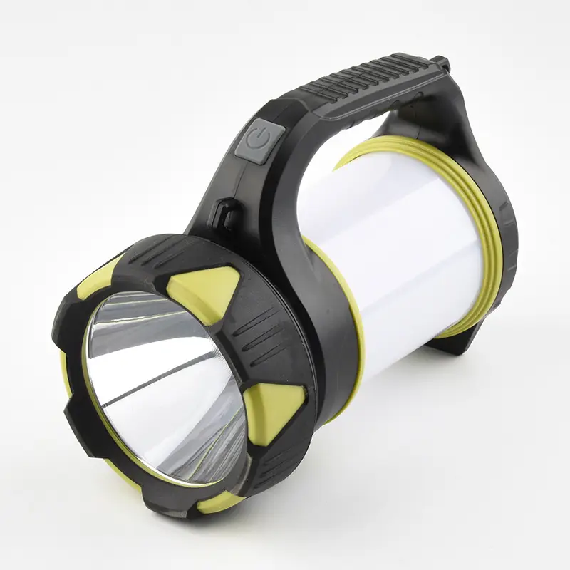 USB Rechargeable Emergency Flashlight with Searchlight & Mountaineering Design - Image 4