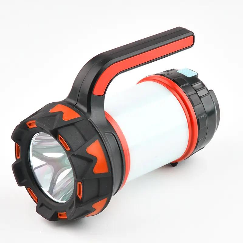 USB Rechargeable Emergency Flashlight with Searchlight & Mountaineering Design - Image 5