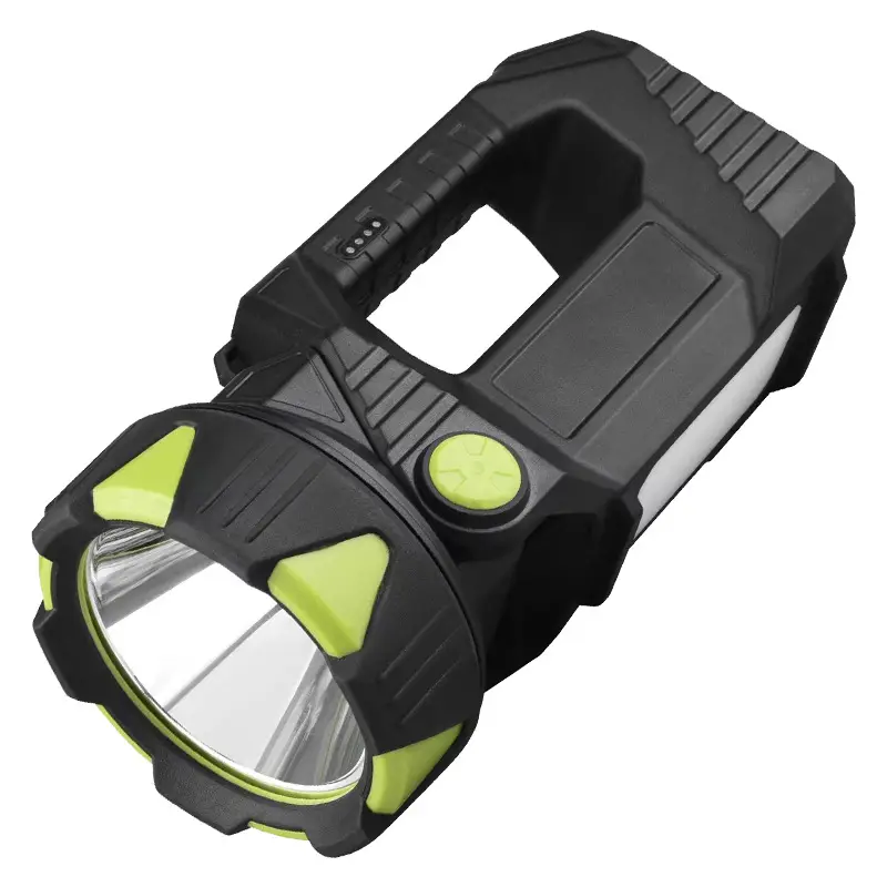 USB Rechargeable Emergency Flashlight with Searchlight & Mountaineering Design - Image 7