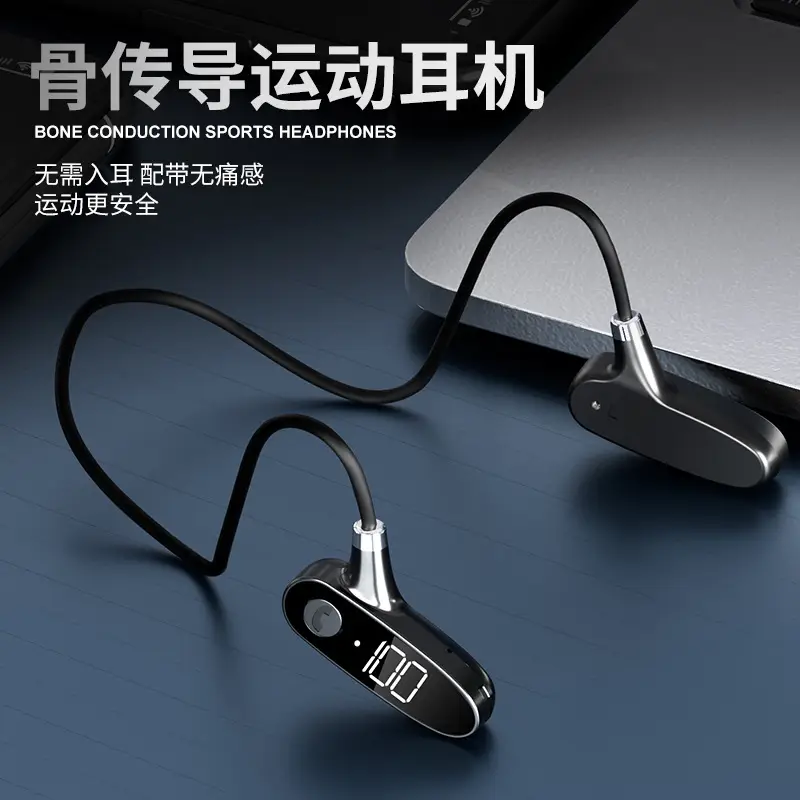 Wireless Bluetooth Headset with 2.0 Noise Cancellation