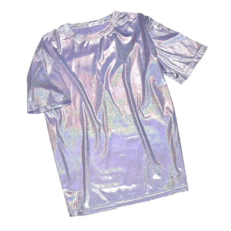 K-Style Glitter T-Shirt Women Large