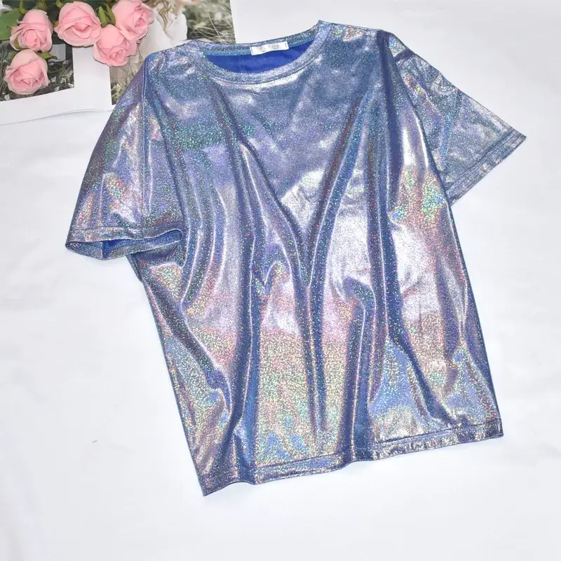 K-Style Glitter T-Shirt Women Large — feature 13