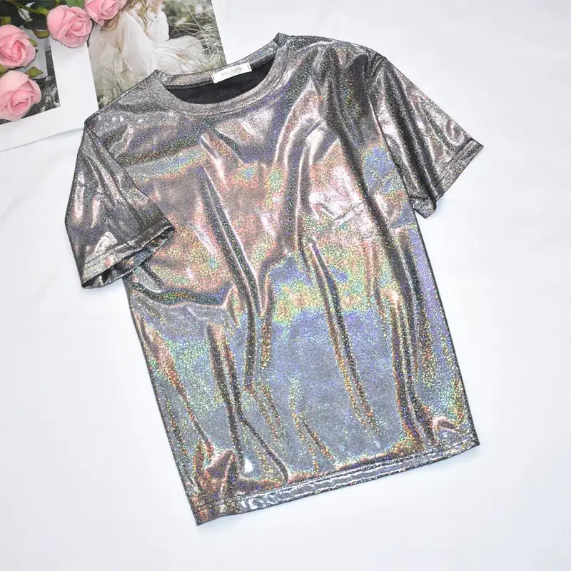 K-Style Glitter T-Shirt Women Large — feature 16