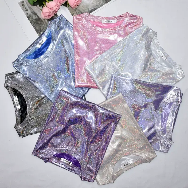 K-Style Glitter T-Shirt Women Large — feature 3