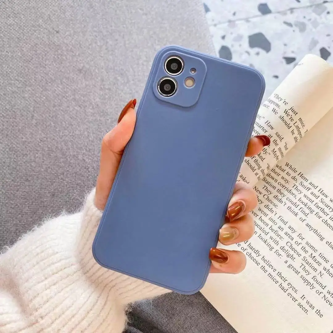 Blue Solid Color Soft Mobile Phone Case for Y53/Y17 - Image 10