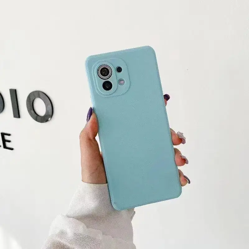 Blue Solid Color Soft Mobile Phone Case for Y53/Y17 - Image 6