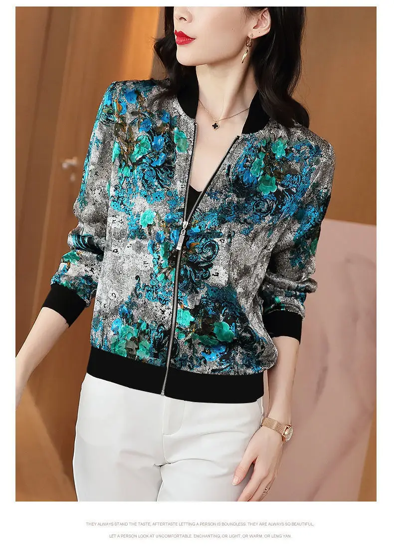 Women's Chiffon Sunscreen Long Sleeve Zipper Coat — feature 12