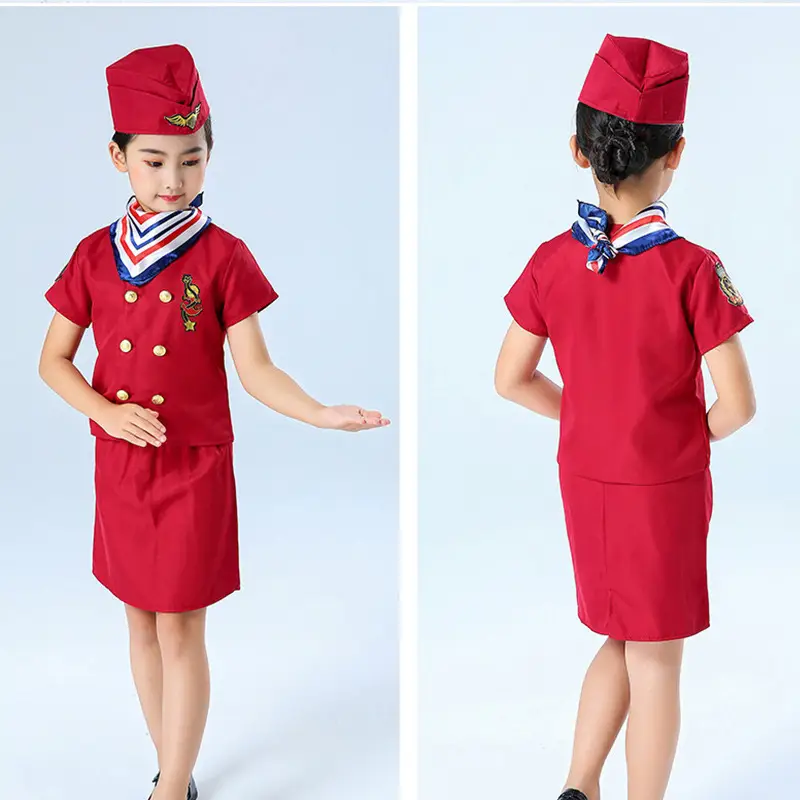 Air Force Uniform Kids Boys Flight Attendant Set - Image 12