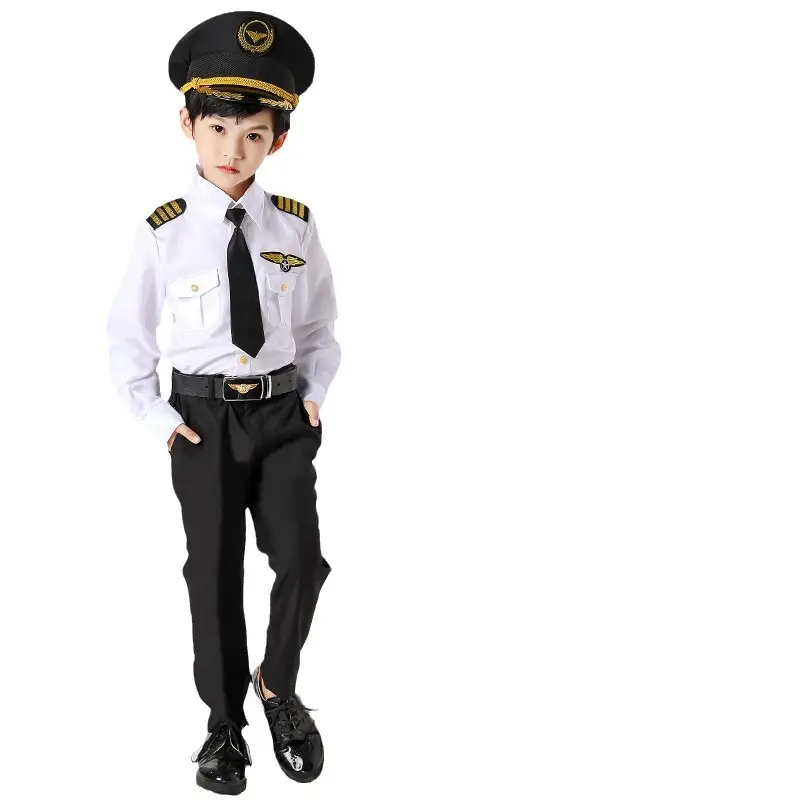 Air Force Uniform Kids Boys Flight Attendant Set - Image 14