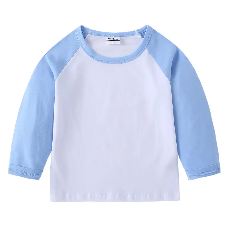 Kids Cotton Long Sleeve T-Shirt Red White Pink Black Pants Set - Image 4