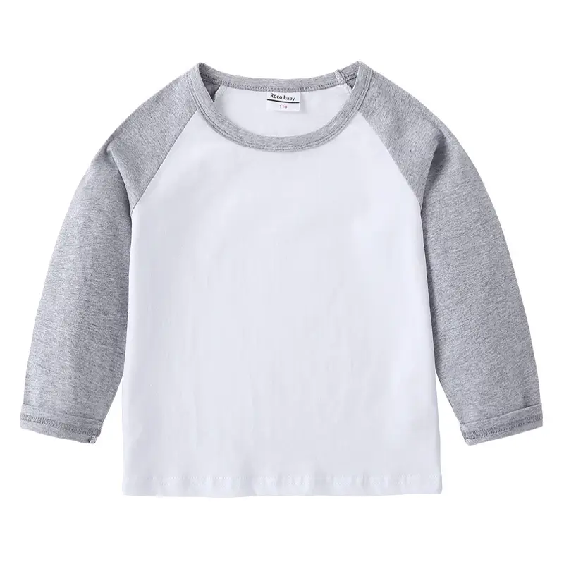 Kids Cotton Long Sleeve T-Shirt Red White Pink Black Pants Set - Image 7