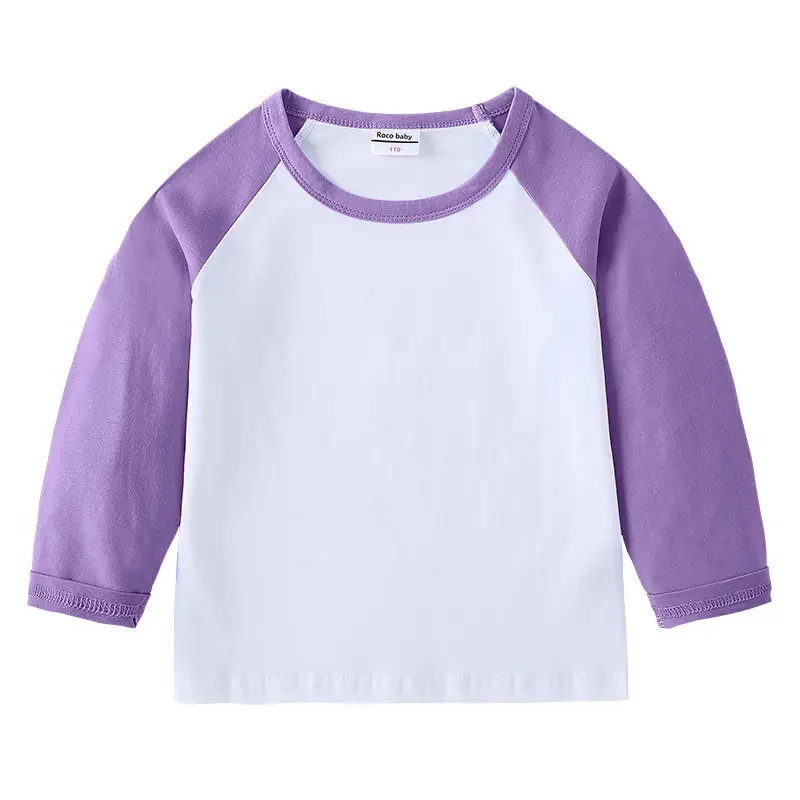 Kids Cotton Long Sleeve T-Shirt Red White Pink Black Pants Set - Image 8