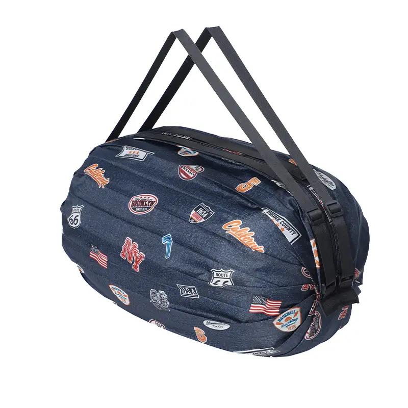 Waterproof Travel Bag with Sparkle Design - Image 2