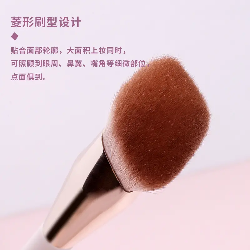 Diamond Shaped Makeup Brushes for Blush & Concealer - Image 10