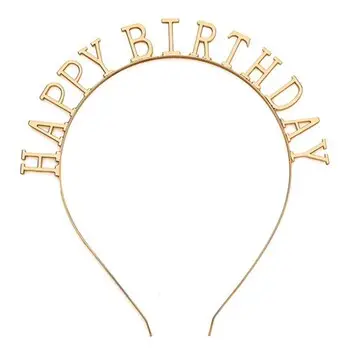 Crystal Birthday Queen Headband Pink Sparkly Hairband — feature 37