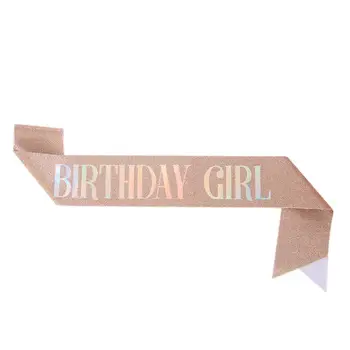 Crystal Birthday Queen Headband Pink Sparkly Hairband — feature 38