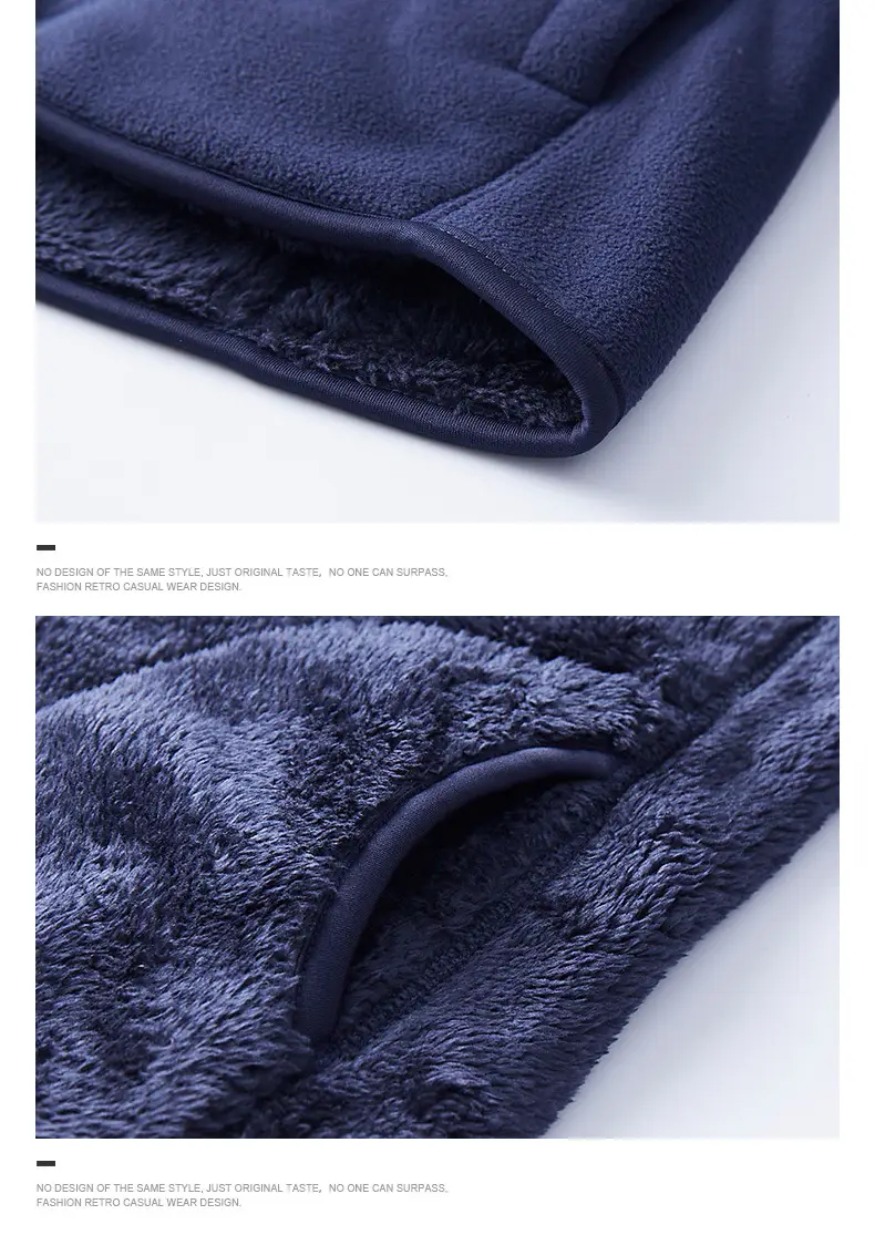 Purple Fleece Jacket for Men Winter Unisex — feature 28