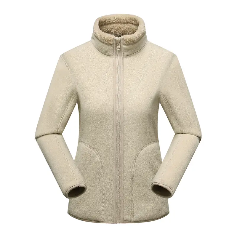 Purple Fleece Jacket for Men Winter Unisex - Image 8