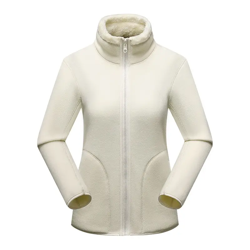 Purple Fleece Jacket for Men Winter Unisex - Image 9