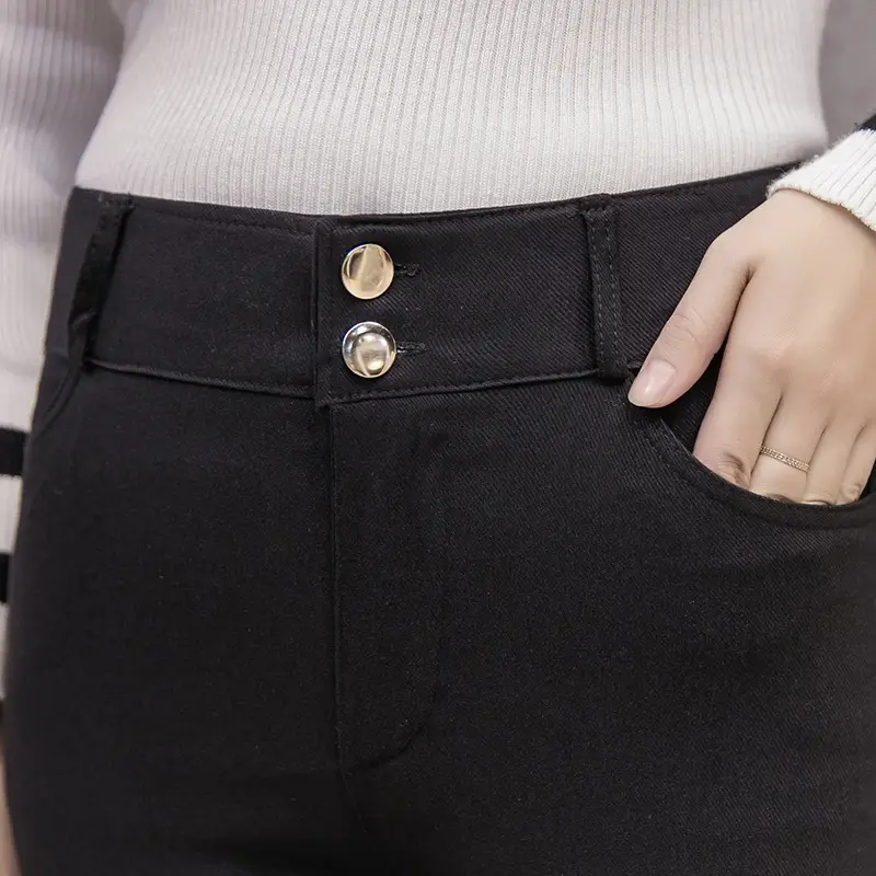 Women's Thin Leggings Black High Waist Slimming 2025 - Image 3
