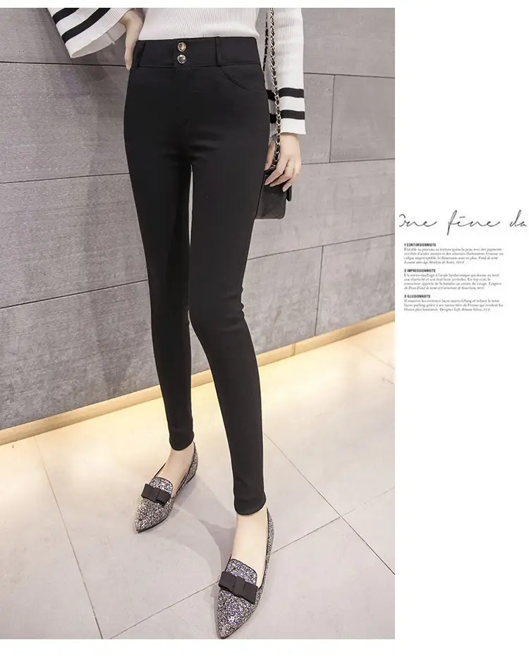Women's Thin Leggings Black High Waist Slimming 2025 — feature 11