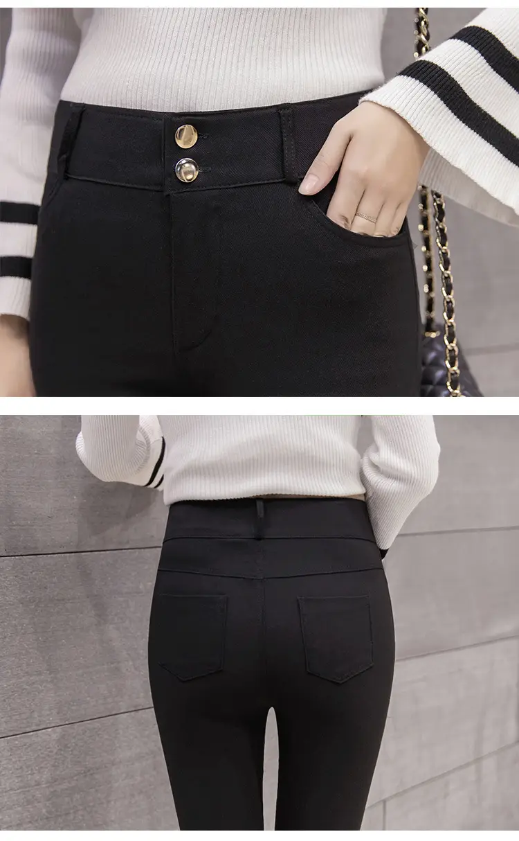 Women's Thin Leggings Black High Waist Slimming 2025 — feature 15